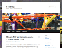 Tablet Screenshot of foo-blog.de